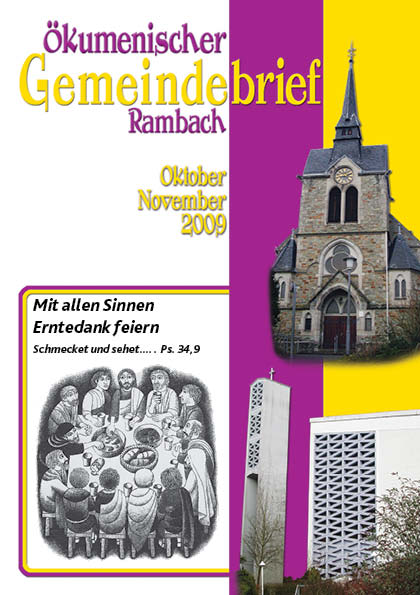 Gemeindebrief Rambach 2009 August+September