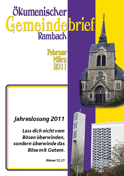 Gemeindebrief Rambach 2011 Februar+März