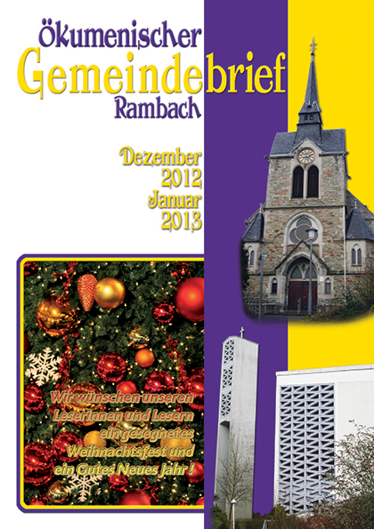 Gemeindebrief Rambach 2012 Dezember + 2013 Januar