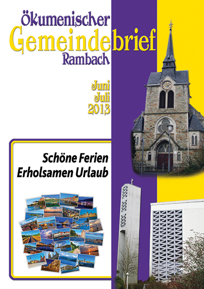 Gemeindebrief Rambach 2013 Juni+Juli