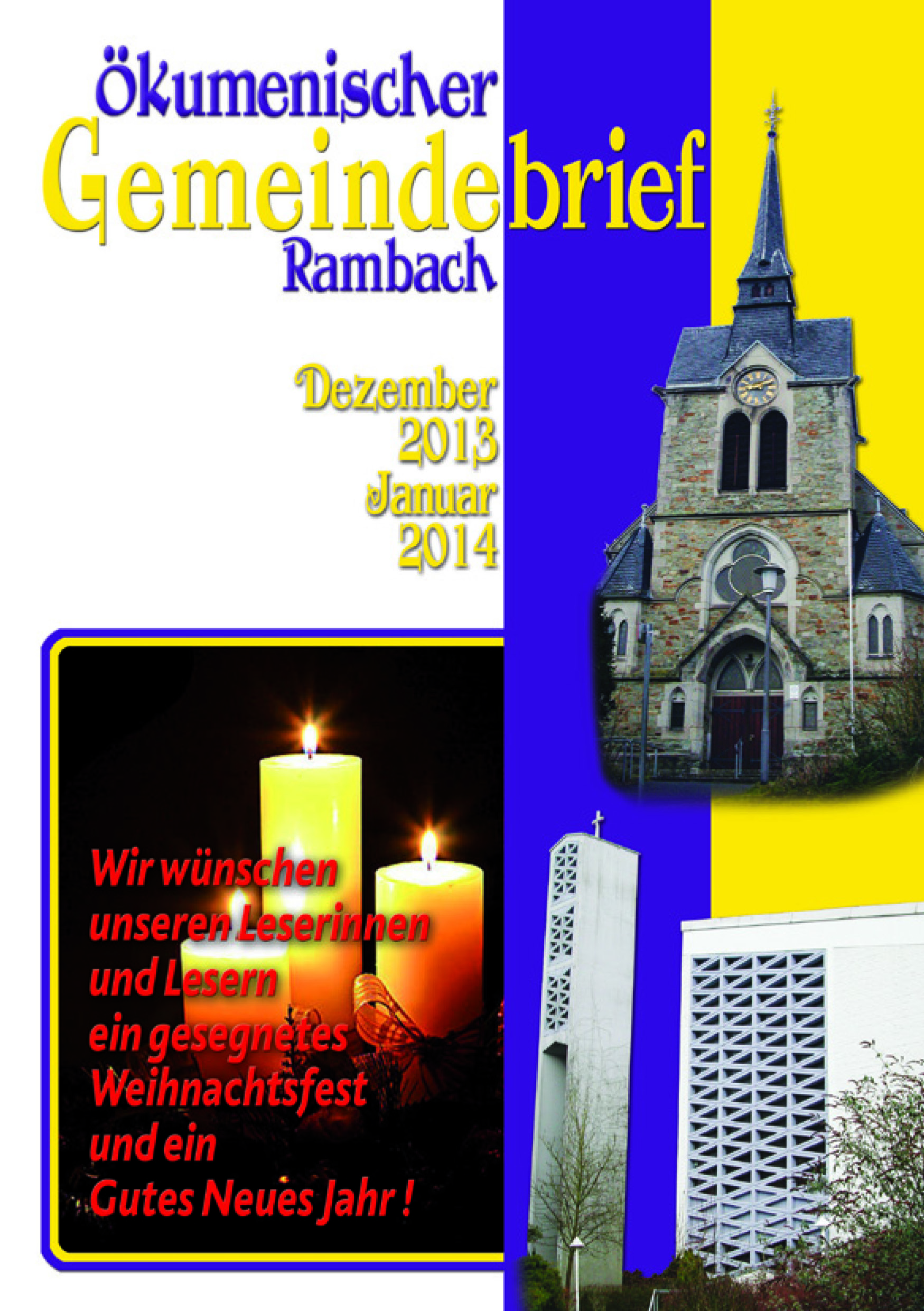 Gemeindebrief Rambach 2013 Dezember + 2014 Januar
