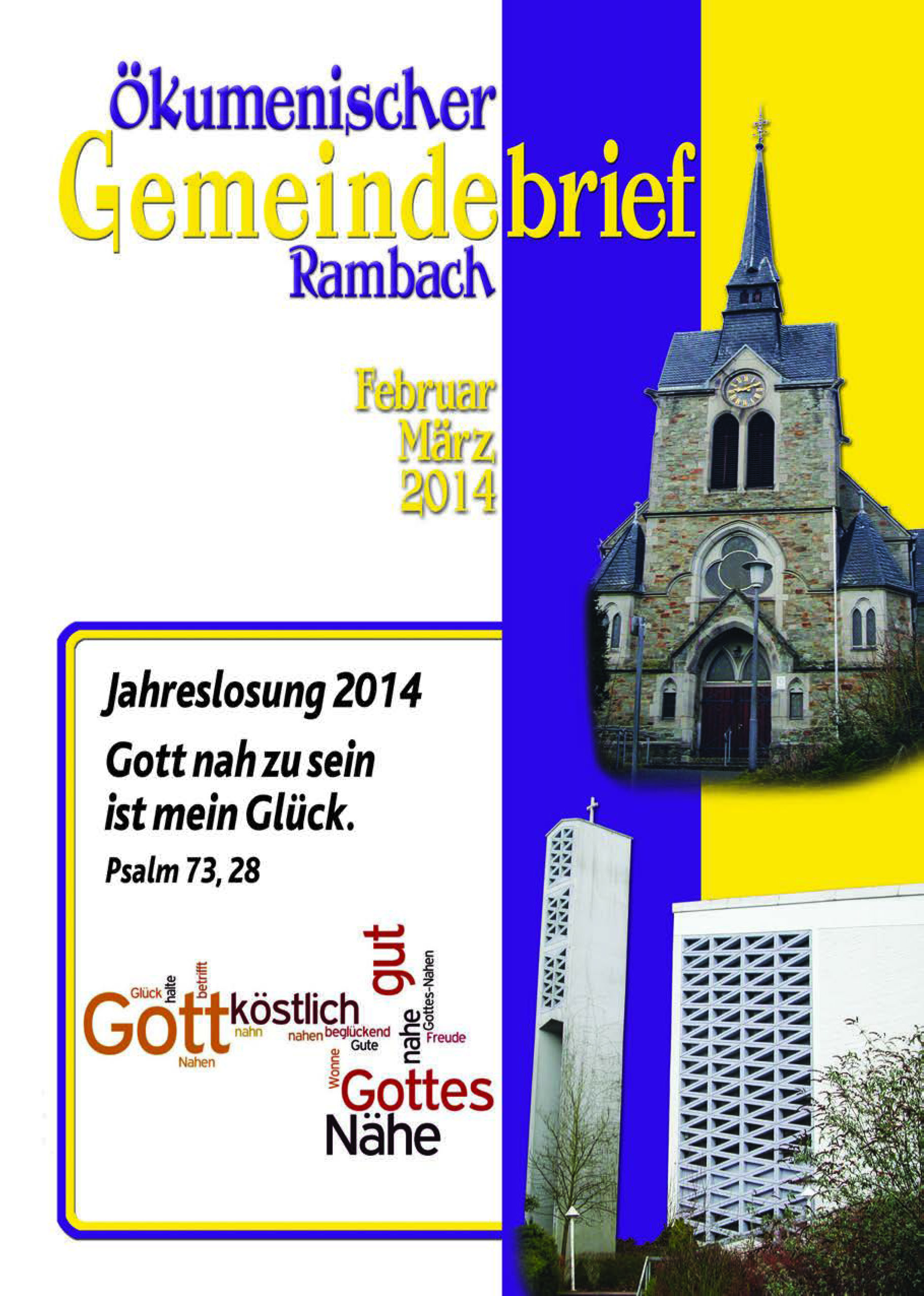 Gemeindebrief Rambach 2014 Februar+März
