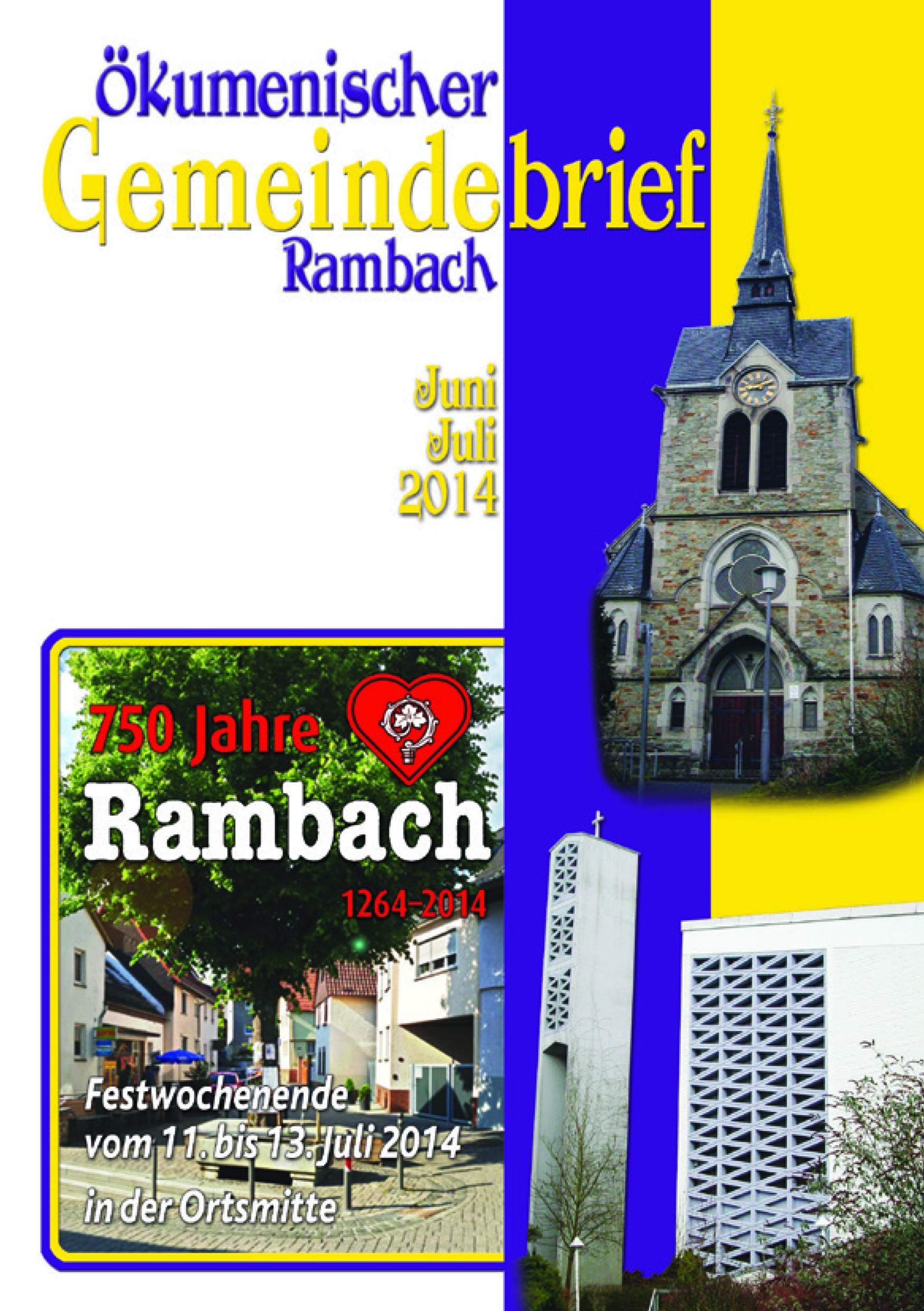 Gemeindebrief Rambach 2014 Juni+Juli