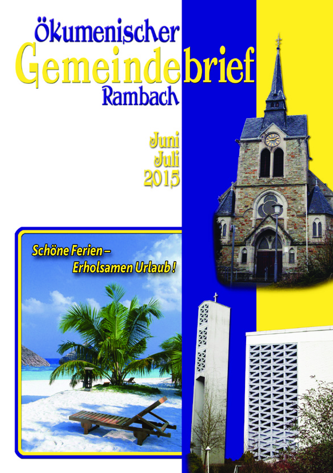 Gemeindebrief Rambach 2015 Juni+Juli