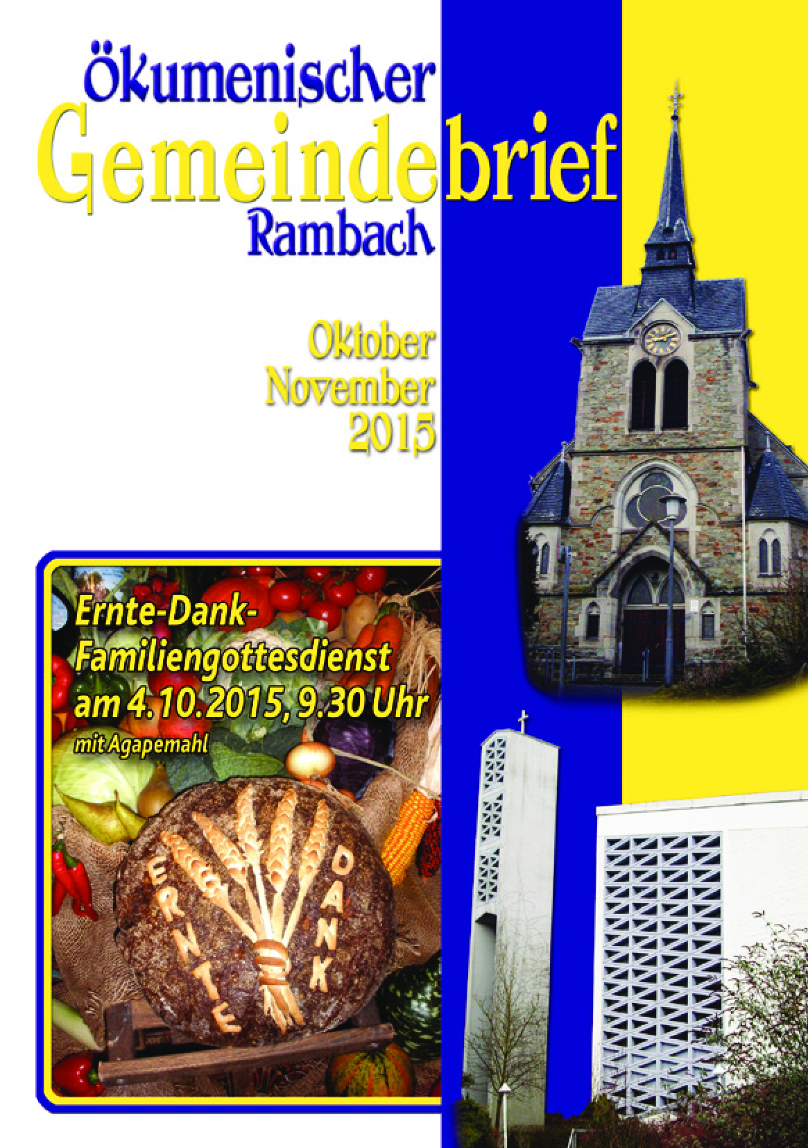 Gemeindebrief Rambach 2015 Oktober+November