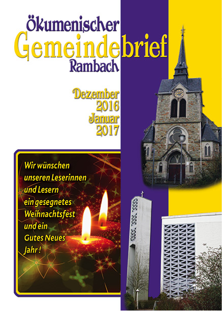 Gemeindebrief Rambach 2016 Dezember + 2017 Januar