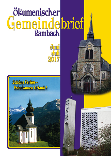 Gemeindebrief Rambach 2017 Juni+Juli