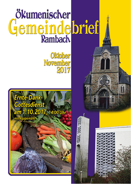 Gemeindebrief Rambach 2017 Oktober+November