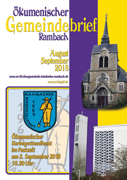 Gemeindebrief Rambach 2018 August+September