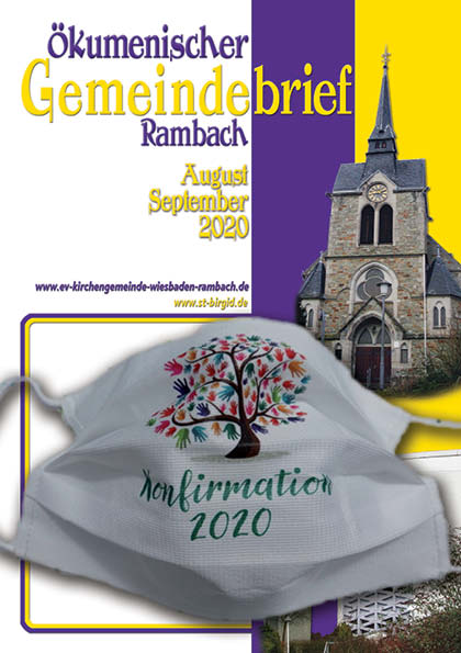 Gemeindebrief Rambach 2020 August + September