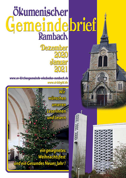 Gemeindebrief Rambach Dezember 2020 Januar 2021
